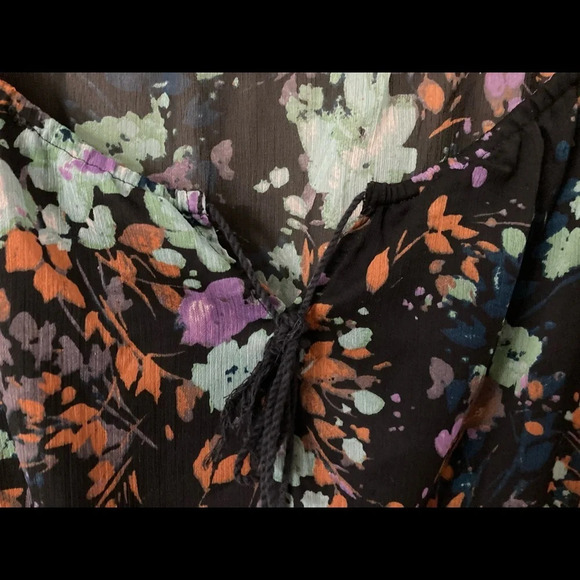 Jessica Simpson Low Waist Floral Dress M - Picture 4 of 14